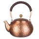 thumbnail image 1 of Tetera de cobre, tetera, hervidor, jarra, menaje de té, hervidor de agua caliente para senderismo, casa de té, picnic al aire libre, regalo para A, 1 of 9