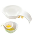 thumbnail image 4 of Shoreew Egg Yolk Separator BPA-Free Plastic Egg White Filter with Ergonomic Handle Easy Clean Baking Gadget for Cakes Muffins Meringues Custards, 4 of 7