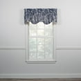 thumbnail image 3 of Ellis Curtain Meadow High Quality Room Darkening Solid Natural Color Lined Scallop Window Valance - 50 x15", Cardinal, 3 of 5