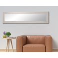 thumbnail image 2 of Farmhouse Gray Wood Grain Slim Floor Mirror 71'' x 16'', 2 of 3