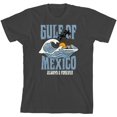 thumbnail image 3 of Gulf of Mexico Always & Forever Youth Charcoal Crew Neck Short Sleeve Tee-Small, 3 of 4