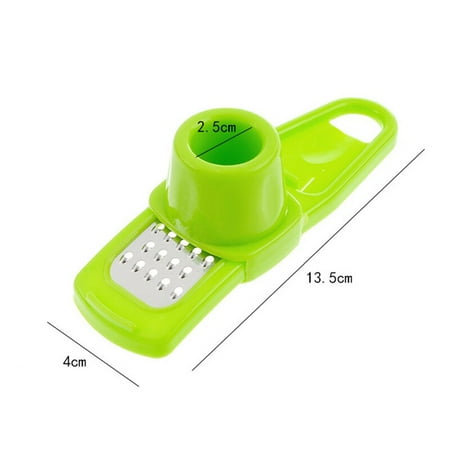 

Stainless Steel PP Garlic Press Ginger Cutter Candy Color Plastic Grinding Tool Planer Kitchen Accessories Grater