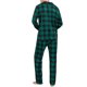 thumbnail image 2 of Conjuntos de pijamas familiares a juego Fiomva, pijamas navideños de manga larga con renos a cuadros, pijamas a rayas para mujer, ropa de dormir para las fiestas, ropa de casa, 2 of 8