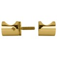 thumbnail image 2 of CRL SDK140BR Polished Brass Back-to-Back E-Z Grip Style Knobs, 2 of 5