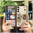 thumbnail image 4 of LYM-Phone Case For Samsung Galaxy A15, Fashion Design Shockproof Durable Anti-dust Silicone TPU Phone Pouch Back Cover Waterproof Full wrap Cartoon Cute Protective Graffiti Anti-knock, 4 of 9