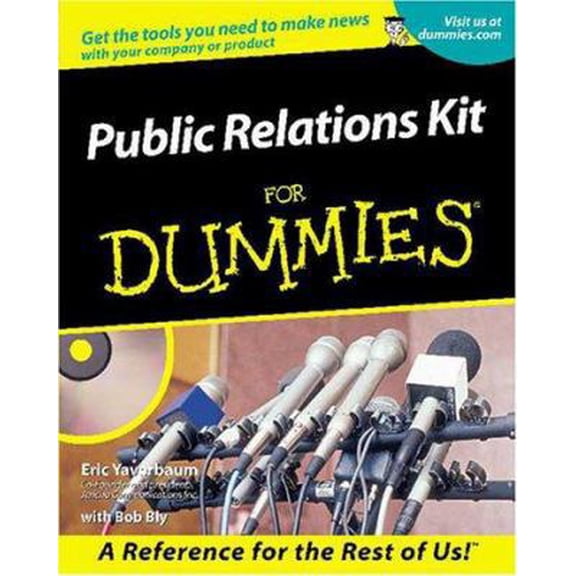 Pre-Owned Public Relations Kit For Dummies (Paperback) 0764552775 9780764552779