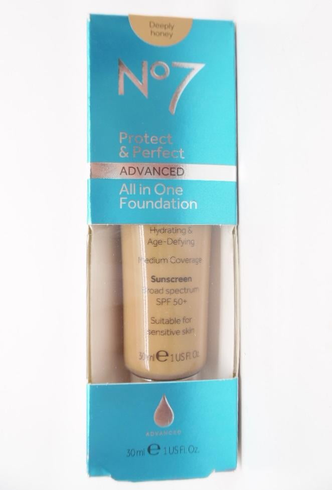 No7 Protect & Perfect Advanced All in One Foundation SPF 50 Deeply