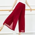 thumbnail image 2 of Patlollav Womens Loose Long Pants Solid Color Breathable Casual Straight Leg Wide Leg Pants Yoga Leggings, 2 of 6