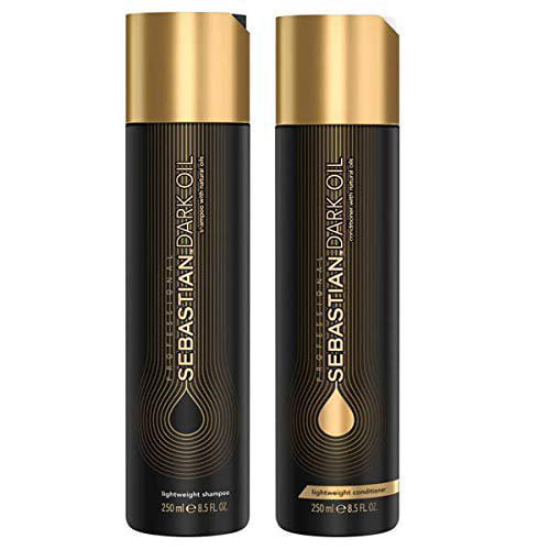 welzijn bron Blootstellen Sebastian Professional Dark Oil Shampoo and Conditioner Duo 8.4 oz / 250 ml  - Walmart.com