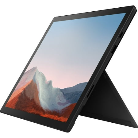 Microsoft Surface Pro 7+ Tablet, 12.3", Core i7 11th Gen i7-1165G7 Quad-core (4 Core) 4.70 GHz, 16 GB RAM, 256 GB SSD, Windows 10 Pro, Matte Black