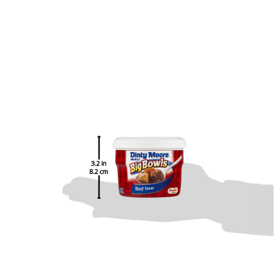 Dinty Moore Beef Stew Big Bowls 15 oz Microwave Bowl