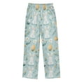 thumbnail image 2 of FORMRS Kids Pajama Pants with Pockets Size 13-14Y Boys Lounge Sleep Bottoms, Floral Easter, 2 of 8