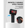 thumbnail image 3 of High Speed Air Blower Handheld 64mm Duct Fan Thrust 1500g Brushless Turbo Fan Strong Car Washing Snow Blowing ,Adjustable Speed, 3 of 5