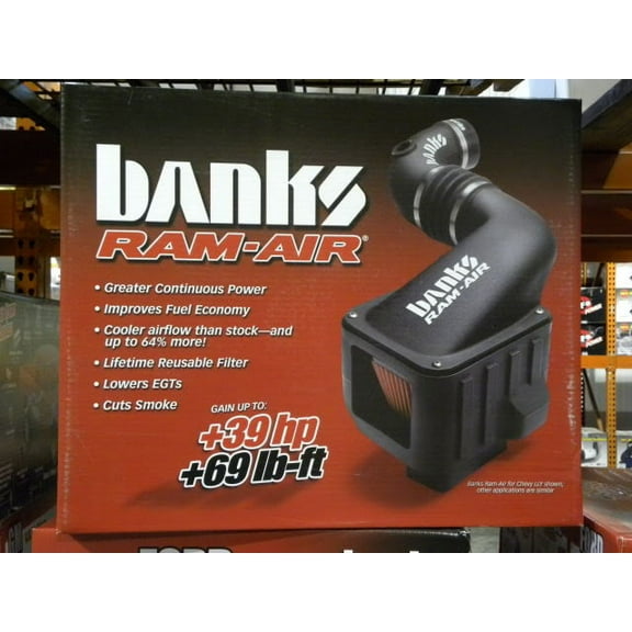 Banks Power 07-10 Chevy 6.6L LMM Ram-Air Intake System Fits select: 2007-2010 CHEVROLET SILVERADO, 2007-2010 GMC SIERRA