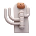 thumbnail image 4 of Self Adhesive Hook, Cute Adhesive Hook 180 Degrees Rotation  for Keys Chicken,,Bowknot ,Bear,Dog, 4 of 8