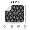 thumbnail image 4 of Pioneer Flower Floral Print Pattern Kitchen Dish Drying Mat 1 Pack, Ultra Absorbent Microfiber Drainer Mat, 16"x18", 4 of 6