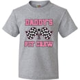 thumbnail image 3 of Inktastic Daddys Pit Crew Girls Youth T-Shirt, 3 of 5