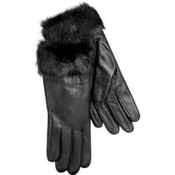 charter club cashmere lined leather tech gloves