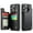 Black, variant on For iPhone 16 Pro Max Case with Card Holder, Wallet Case for Women Men with RFID Blocking, Durable Leather Kickstand Magnetic Clasp Shockproof for iPhone 16 Pro Max