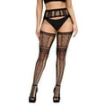 thumbnail image 2 of Vente de Liquidation 2025 Lingerie Femmes Collants Résille Taille Haute Liquidation Bas Résille en Maille, 2 of 6
