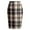 03# Light Brown, variant on Qwertyu Plaid Skirts for Woman Casual High Elastic Waist Midi Skirts Fall Winter Knee Length Pencil Wool Skirt Long Skirts Saffron L