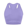 thumbnail image 4 of Womens Racerback Sports Bra with Removable Pads Cross Back Strappy Yoga Bra Medium Support Padded Athletic Workout Crop Top for Gym Running, 4 of 6