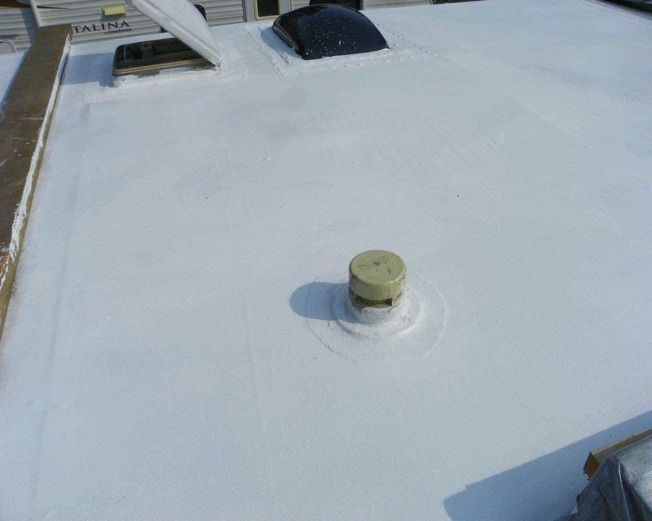 Liquid Rubber RV Roof Coating - Solar Reflective Sealant