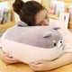 thumbnail image 5 of Lindo perro de peluche Corgi de anime, almohada suave, regalo de peluche para niños y niñas (gris, 40 cm), 5 of 5