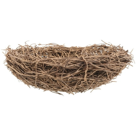 GETAJGHSD Artificial Rattan Bird Nest Light Brown Simulation Nest for Easter Photo and Craft Use GETAJGHSD Artificial Rattan Bird Nest Light Brown Simulation Nest for Easter Photo and Craft Use