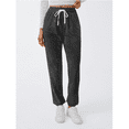 thumbnail image 5 of MLDRA Women Sweatpants Joggers with Pockets Lounge Athletic Casual Pajama Pants Fall Winter Clothes Teachers Outfits 2025 Dark Grey, 5 of 7