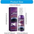 thumbnail image 3 of Sokhug Spray Coating for Cars Nighttime Reflective Car Clear Coating Sprayer Waterproof for Photos Enhanced License Readability At Night 50ml, 3 of 6