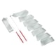thumbnail image 1 of Uxcell 2 Pcs Cintas de Baile, 78.7" Cintas de Gimnasia Rítmica para Danza Artística, Varitas para Girar, Plateado, 1 of 7