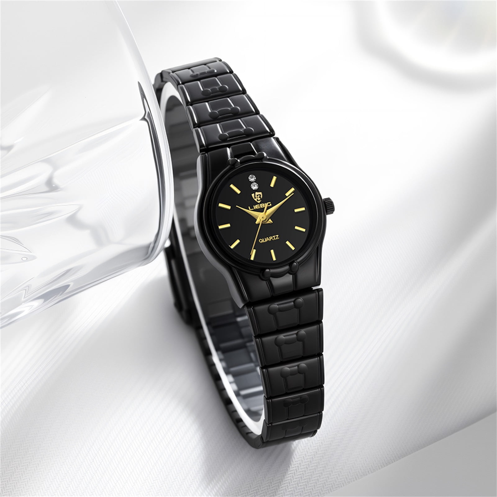 LIEBIG Gold Watches for Women Analog Quartz Business Formal Waterproof Womens Watch