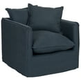 thumbnail image 3 of SAFAVIEH Joey Arm Chair Blue, 3 of 7