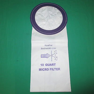 Proteam Perfect Sac à Dos 10 Pintes Micro Allergènes Filtration Sacs Vac 1000331 [250 Sacs (Full Case)]