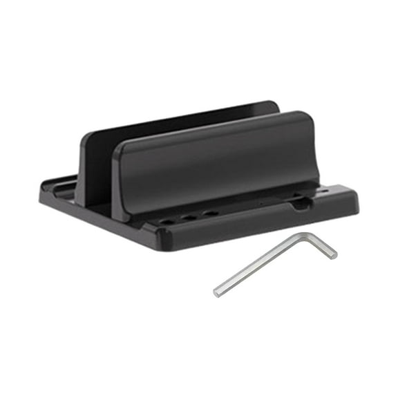 Colcolo Vertical Laptop Stand Anti Slide Support Anti Scratch Adjustable for Desktop Single Slot