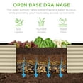 thumbnail image 5 of Best Choice Products 8x2x2ft Raised Metal Outdoor Garden Bed for Flowers Vegetables Herbs - Beige, 5 of 8