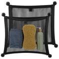 thumbnail image 1 of MOVTOTOP 2 Pack Universal Mesh Cargo Net, Stretchable Elastic Double Layer Automotive Cargo Nets With 8 Pieces Mounting Screws And Hooks For Car Trunk Storage Mesh Pocket Net,16.5\ X 14.2\"(Black)", 1 of 7
