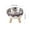 🔥 Multicolor_New#16612, variant on Stainless Steel Cat Food Bowl | No Slip Non Tip Pet Bowl | Double Layer Design for Cleanliness | Multi-Use for Food & Water | Large Capacity | Easy Clean | 14.2x9cm | 1 Pack