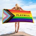 thumbnail image 1 of Playbill Pride Beach Towel, 1 of 2