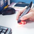thumbnail image 5 of Wireless Optical Pocket Pen Mouse, 2.4GHZ USB Wireless Optical Pen Mouse 800/1200/1600 DPI Adjustable Handwriting Mini Air Mouse Mice for PC Laptop Notebook Computer Mac (Grey), 5 of 5