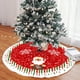 thumbnail image 4 of Falda de árbol de Navidad, tapete con copos de nieve, Reno, 72cm, 28 pulgadas, 4 of 4