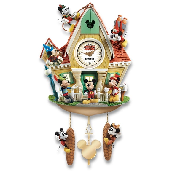 Reloj de Cuco Disney Mickey Mouse The Bradford Exchange