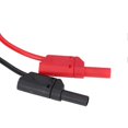 thumbnail image 4 of Kit de cordons de test banane 4 mm mâle vers mâle 32 A 1\xa0000 V rouge et noir pour batterie, 4 of 4