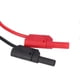 thumbnail image 4 of Kit de cordons de test banane 4 mm mâle vers mâle 32 A 1\xa0000 V rouge et noir pour batterie, 4 of 4