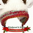 thumbnail image 2 of Christmas Antler Hat, Festive Christmas Deer Ears Hat, Winter Knitted Ear Protection Windproof Warm Hats, 2 of 7