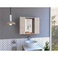 thumbnail image 2 of Gabinete para Medicamentos Tuhome Artemisa con Espejo y Madera Gris, 2 of 8