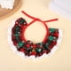 thumbnail image 4 of Christmas Cats Collar Scarf Braideds Decoration Necklace Bow Tie Bells Pet Winter Accessories Necklace Holiday Decoration, 4 of 6