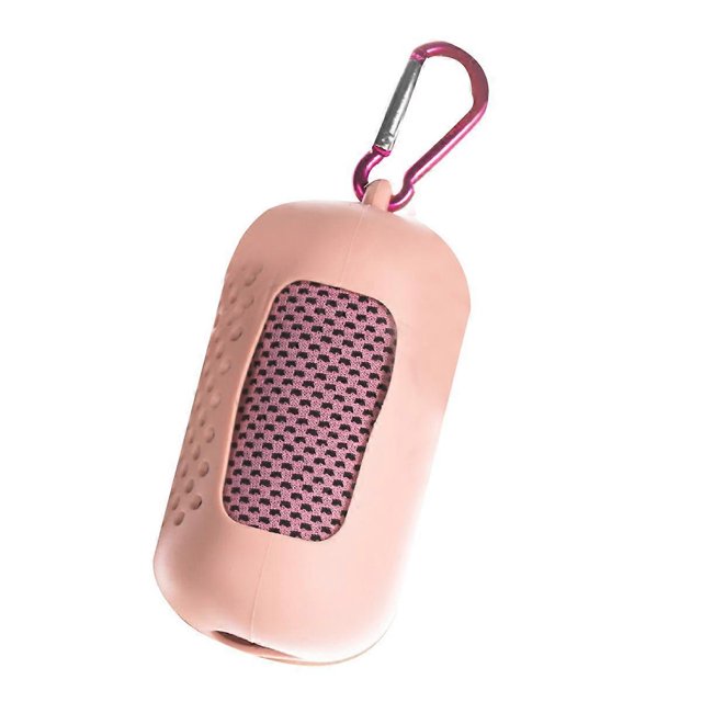 Toalla de seda de hielo Toalla de hielo de enfriamiento instantáneo Toalla de hielo portátil para viajes al aire libre Fitness Running Toalla de natación Rosa, Rosa