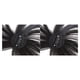 thumbnail image 1 of Seitruly Air Bangs 3D Invisible Sin costuras Postizos finos Fibra de alta temperatura con templos Flecos falsos seguros para el diario de la Type2 NO2, 1 of 6